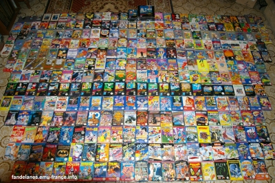 collection jeux nes pal B